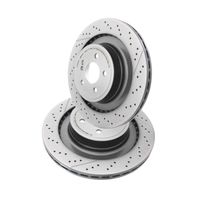 Par Disco Freio Traseiro Textar Mercedes C63 Amg C204 2012-2013