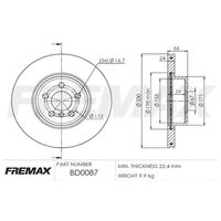 Par Disco Freio Dianteiro Fremax Bmw X3 G01 2.0 2018-2026